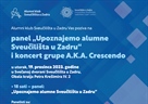 Alumni klub Sveučilišta u Zadru - podsjetnik na panel sutra 19. 12. 2024. u 18 sati